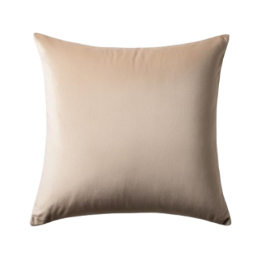 Picture of --- Velvet, Beige Pillow Cover