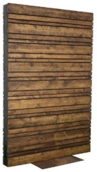 Picture of 4'x8’ Slotted Walnut Wood Wall