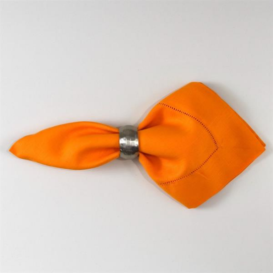Picture of Hemstitch, Pumkin Linen Napkin 