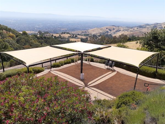 Picture of 20'x20' Tan Patio Shade, KIT