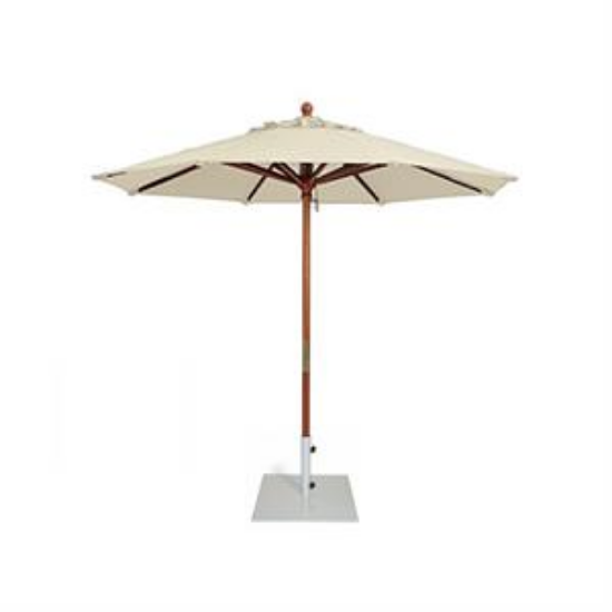 Picture of 9’ Natural Canvas Umbrella, KIT