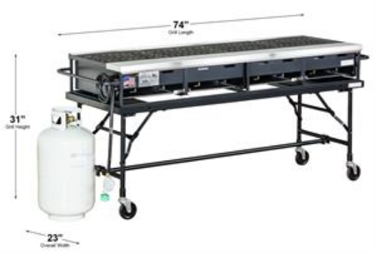 Picture of Big John, 6' Propane BBQ Grill