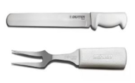 Picture of Flatware, White Carving Knife SS