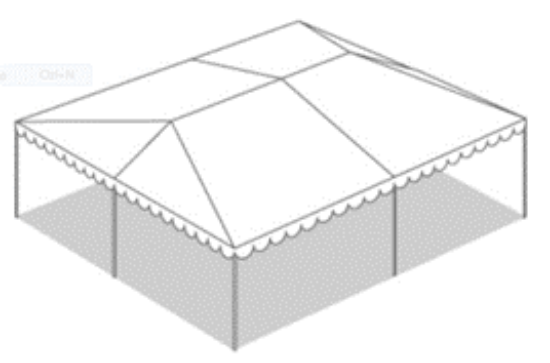 Picture of Classic, 40x100 White Canopy Kit 