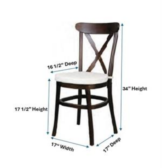 Picture of - Tuscan, Walnut CrossBack Chair