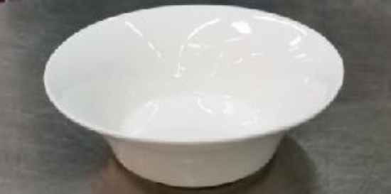 Picture of Flared 10" Rd White China Bowl 