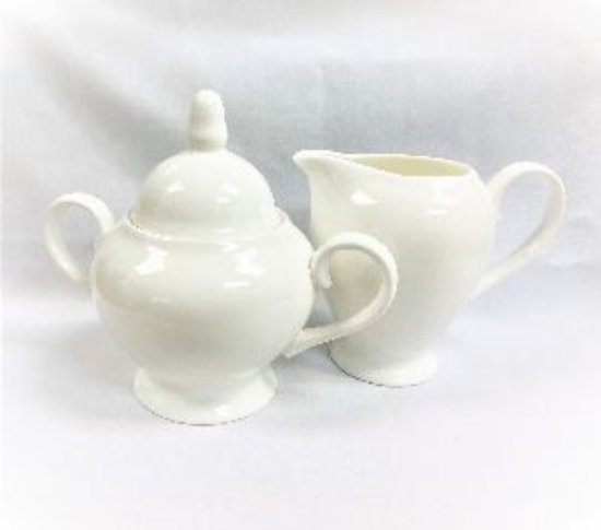 Picture of Bone China, Cream & Sugar Set