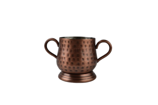 Picture of - Hammered, Burnt Copper Sugar Bowl