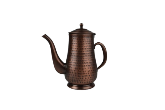 Picture of Hammered, Copper Tea/Coffee Pot