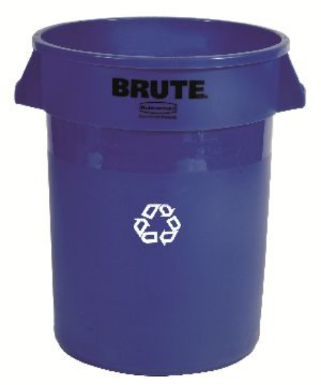 Picture of Brute, 32gl Blue Recycle Can 