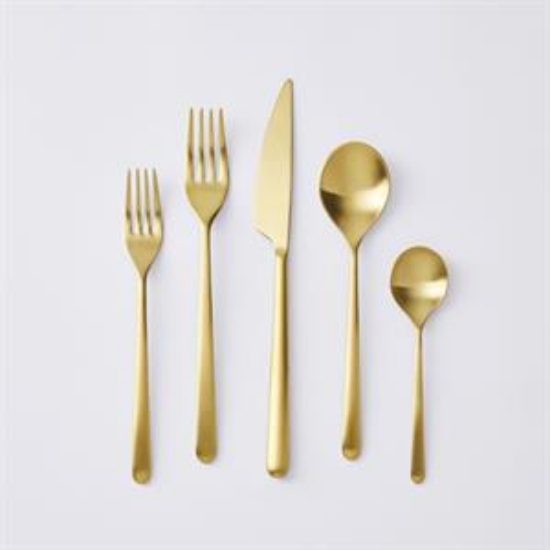 Picture of Flatware, Mepra Gold Tea Spoon
