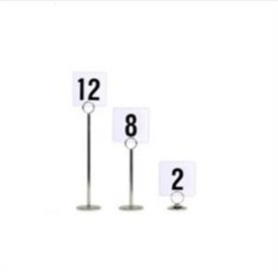 Picture of Choice, 2" Stainless Number Stand