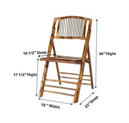 Picture of Bamboo, Folding Chair 