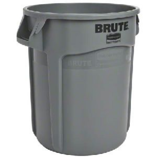Picture of Brute, 32gl Grey Trash Can 