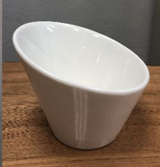 Picture of Shift, 4" White Angle Bowl