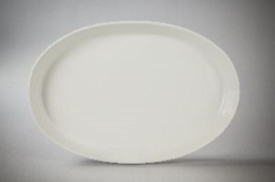 Picture of Essence, 18 White Oval Deep Platter