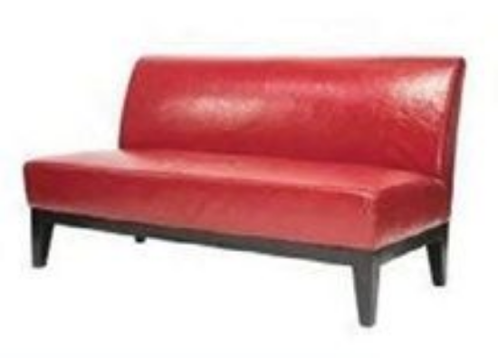Picture of Soho, Red Loveseat