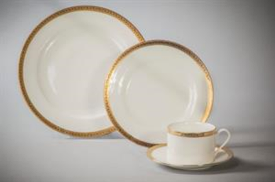 Picture of China, Gold Ducale Dinner Plate 10"