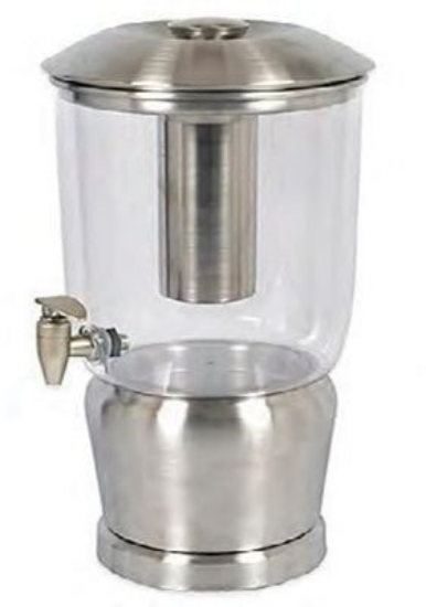 Picture of Bev, SS Acrylic  Dispenser, 5 gl