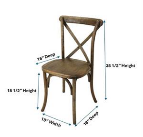 Picture of Antique, CrossBack Chair, Kit