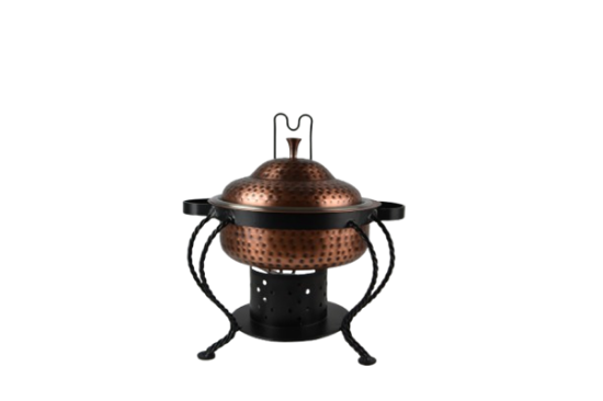 Picture of Hammered Burnt Copper Rd Chafer 3qt