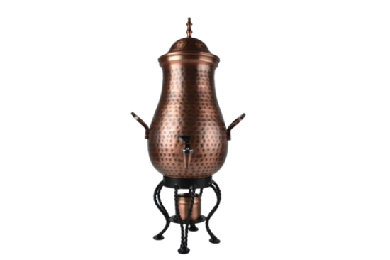 Picture of Hammered, Copper Samovar 100 Cup