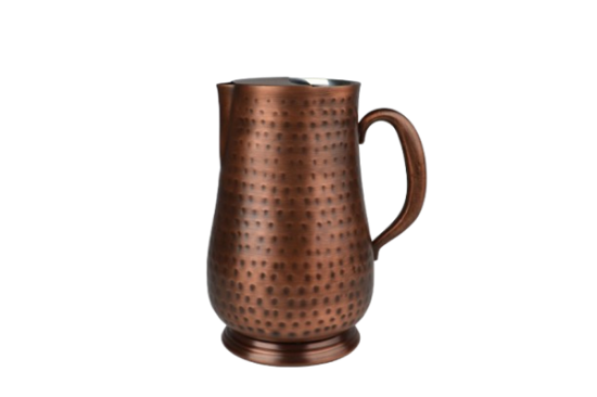 Picture of Hammered, Copper Water Pitcher