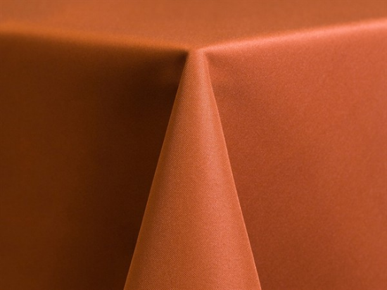 Picture of Vantage, Burnt Orange 108" Rd Linen