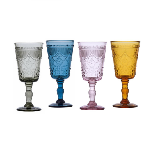 Picture of Rome, 10oz Amber Water Glass