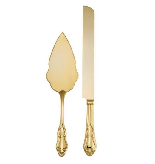 Picture of Baroque, Gold 11" Cake Server
