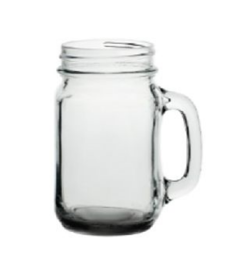 Picture of Mason, 15 oz Jar W/Handle Glass