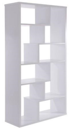 Picture of Crate, White 4' x 7.5' Back Bar  