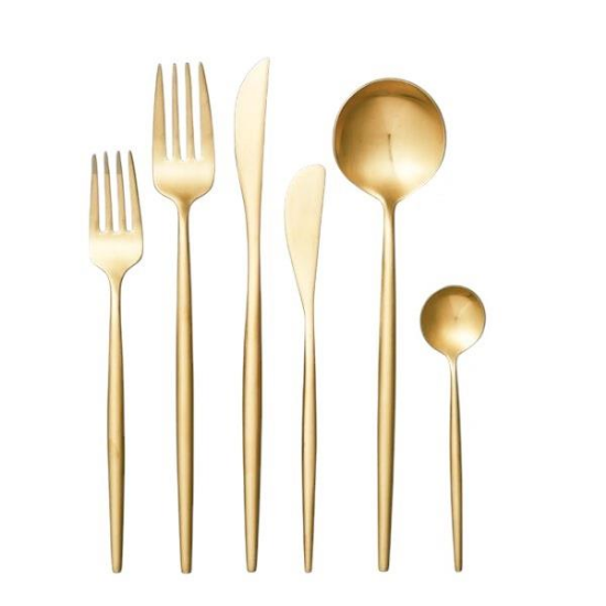 Picture of Flatware, Stelluti Gold Teaspoon