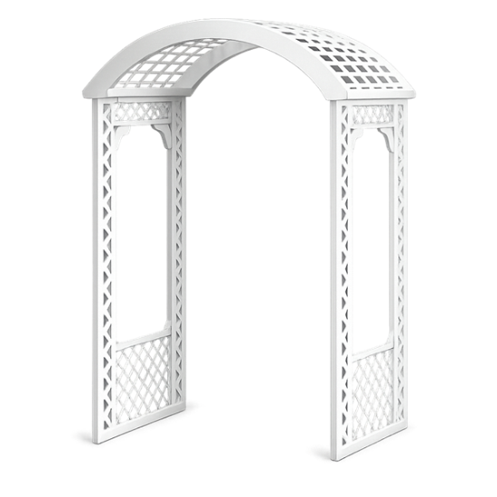 Picture of Wood Arch, White