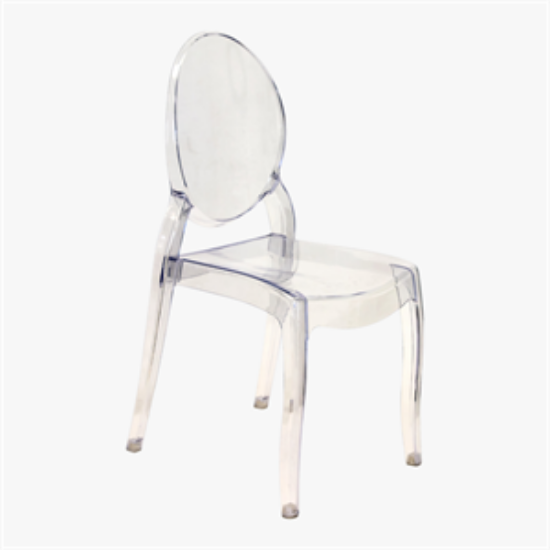 Picture of Victoria, Clear Ghost Chair 
