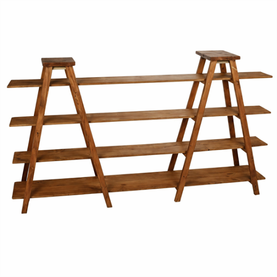 Picture of Walnut Ladder Back Bar
