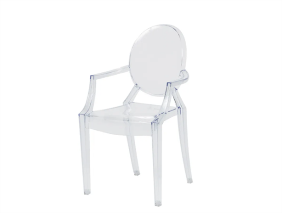 Picture of Victoria, Clear Ghost Kids Chair