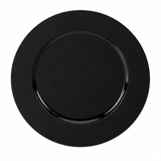 Picture of Walco, 13" Black Acrylic Charger