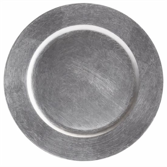 Picture of Walco, 13" Silver Acrylic Charger