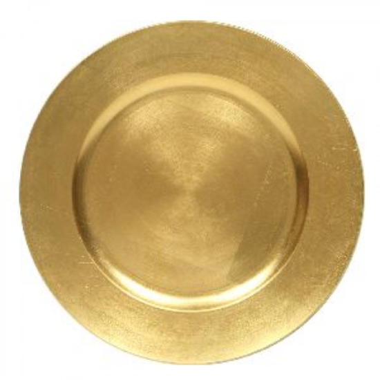 Picture of Walco, 13" Gold Acrylic Charger