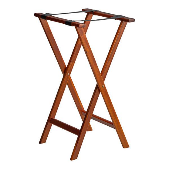 Picture of Waiter Tray Stand, Walnut