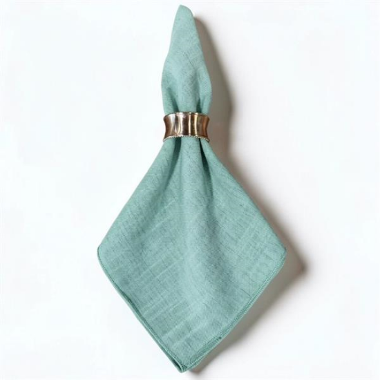 Picture of Barcelona, Aquamarine Linen Napkin