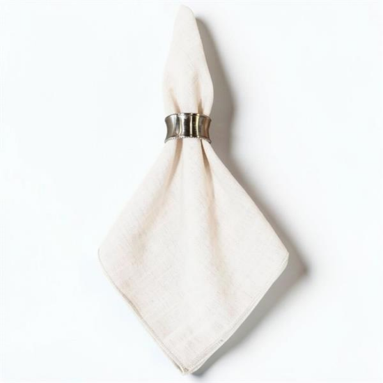 Picture of Barcelona, White Linen Napkin
