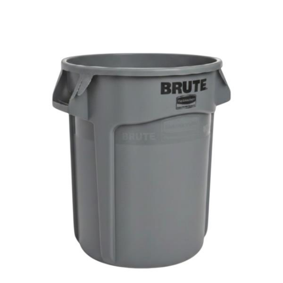 Picture of Brute, 32gl Grey Trash Can 