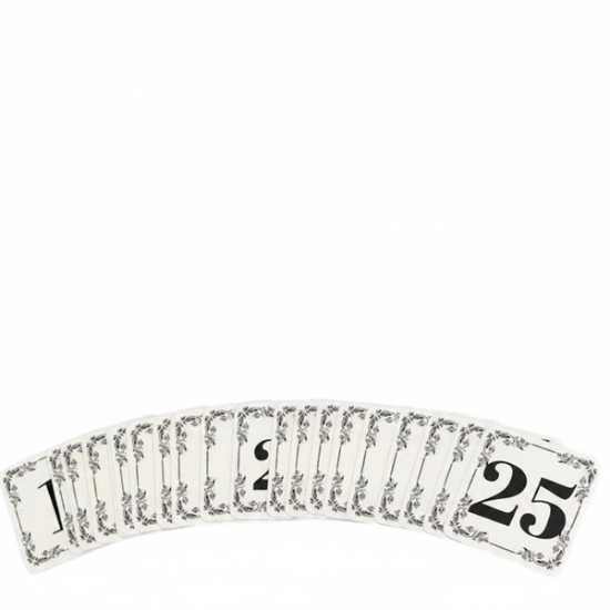 Picture of Choice, Table Number Set 1-25