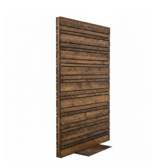 Picture of 4'x8’ Slotted Walnut Wood Wall