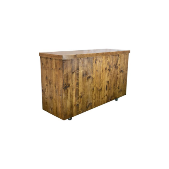 Picture of Hacienda, 4' Oak Wood Bar