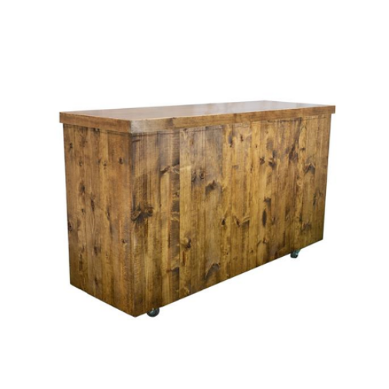 Picture of Hacienda, 6' Oak Wood Bar