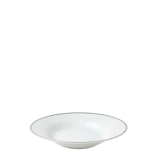 Picture of China, 8" Platinum Rim Soup Bowl