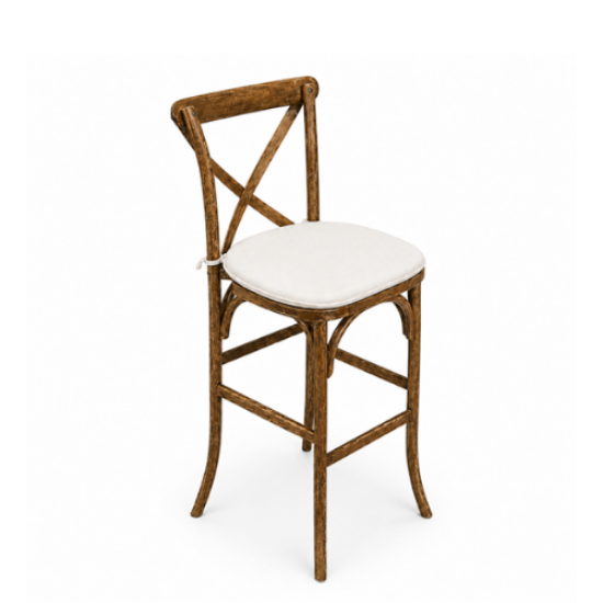 Picture of Antique, CrossBack Barstool, Kit